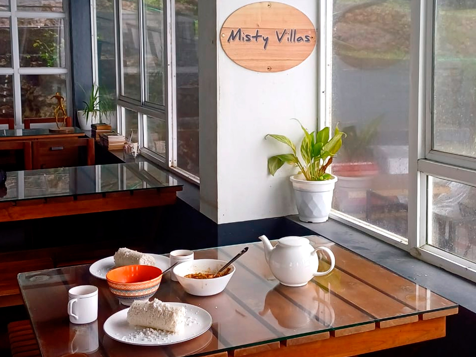 Swimming pool at morning